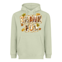 Matcha Thankful with Plate Heavyweight Hoodie - texasbilliewilder