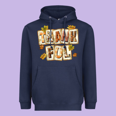 Thankful With Plate Heavyweight Hoodie Designed By Texasbilliewilder