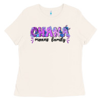 Bone ohana means family with stitch Ladies Tee - texasbilliewilder