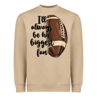 Mushroom i ll always be his biggest fan Heavyweight Sweatshirt - MaliasSmallBusiness