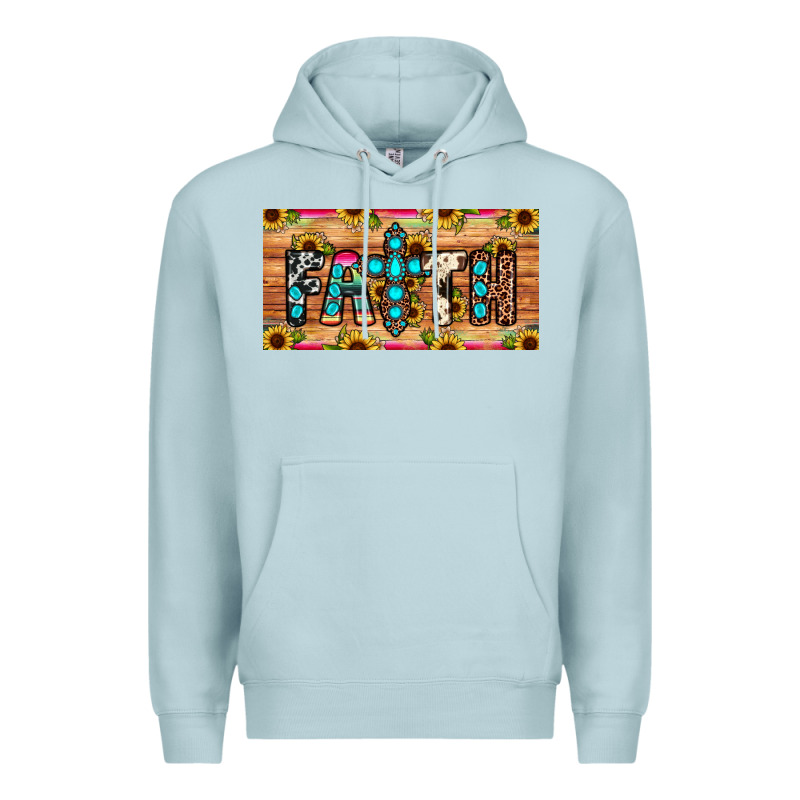 Faith License Plate Premium Hoodie by JahusDesignShop | Teevron