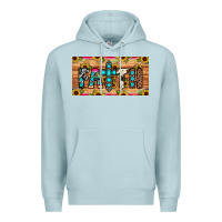Blue Mist faith license plate Premium Hoodie - JahusDesignShop