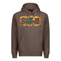 Coffee faith license plate Premium Hoodie - JahusDesignShop