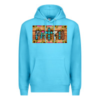 Ocean Blue faith license plate Premium Hoodie - JahusDesignShop