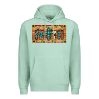 Seafoam faith license plate Premium Hoodie - JahusDesignShop