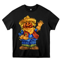 Black scarecrow Heavy Core Tee - FaDigitalArtStudio