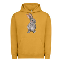 Pigment Peanut Butter Easter bunny Urban Hoodie - OliviaCreatesArt