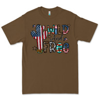 Cacao wild and free Premium Tee - CowhideDigitalArt