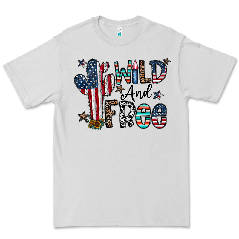 Wild And Free Premium Tee by CowhideDigitalArt | Teevron