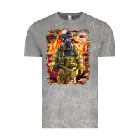 Cloud Rock Firefighter Fire And American Vintage Tee - LillyAllenDesigns