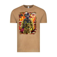 Vintage Camel Firefighter Fire And American Vintage Tee - LillyAllenDesigns