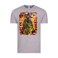 Firefighter Fire And American Vintage Tee | Teevron