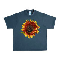Midnight Navy ring o fine sunflower Urban Heavy Tee - LillyAllenDesigns