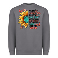 Storm they whispered to her you can't withstand the stor Heavyweight Sweatshirt - MaliasSmallBusiness