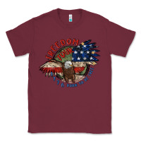 Burgundy freedom tour Classic Tee - MaliasSmallBusiness