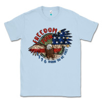 Dusty Blue freedom tour Classic Tee - MaliasSmallBusiness