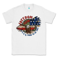 White freedom tour Classic Tee - MaliasSmallBusiness