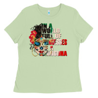 Matcha in a world full of princesses be a chingona Ladies Tee - CTS Tumbler Store