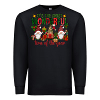 Black It's the most wonderful time of the year Premium Sweatshirt - NancyCooperArtShop