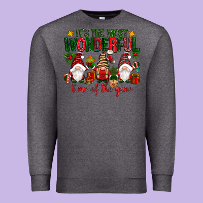 It's The Most Wonderful Time Of The Year Premium Sweatshirt Designed By Nancycooperartshop