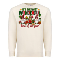 Sandshell It's the most wonderful time of the year Premium Sweatshirt - NancyCooperArtShop
