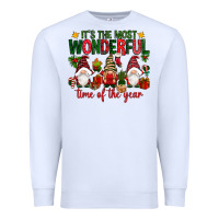 White It's the most wonderful time of the year Premium Sweatshirt - NancyCooperArtShop