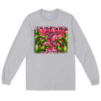 Moon Dust valentine's day cactus background Long Sleeve Tee - JahusDesignShop