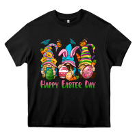 Black Happy Easter Day gnomies Heavy Core Tee - Neo Western