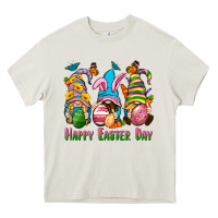 Cream Happy Easter Day gnomies Heavy Core Tee - Neo Western