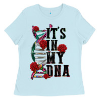 Baby Blue its in my dna Ladies Tee - CTS Tumbler Store