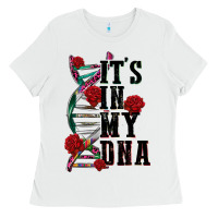 White its in my dna Ladies Tee - CTS Tumbler Store