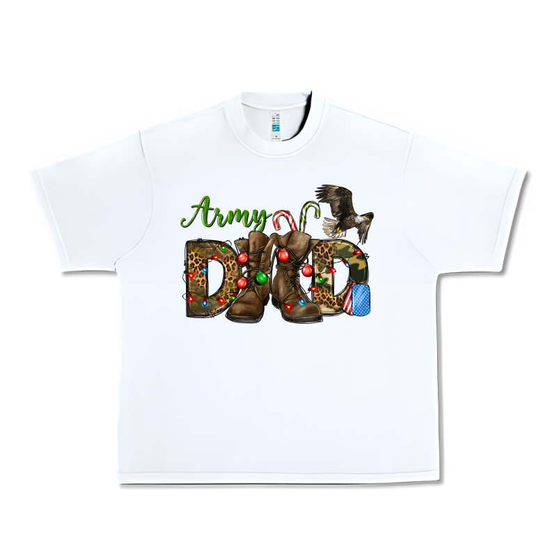 Christmas Army Dad Urban Heavy Tee by NancyCooperArtShop | Teevron
