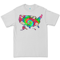 Dove Grey lgbtq america map Premium Tee - HRA Design Shop