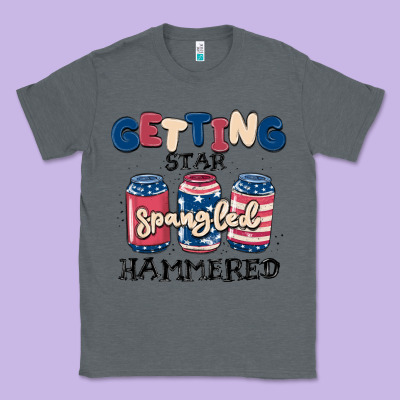 Getting Star Spangled Hammered Classic Tee Designed By Maliassmallbusiness