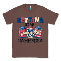 Chestnut getting star spangled hammered Classic Tee - MaliasSmallBusiness