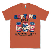 Copper getting star spangled hammered Classic Tee - MaliasSmallBusiness