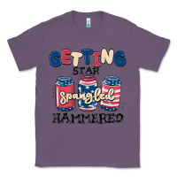 Lavender getting star spangled hammered Classic Tee - MaliasSmallBusiness