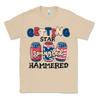 Mushroom getting star spangled hammered Classic Tee - MaliasSmallBusiness