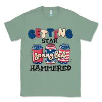Sage getting star spangled hammered Classic Tee - MaliasSmallBusiness