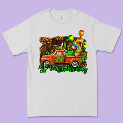 St Patricks Day Loads Of Truck Premium Tee Designed By Adodesignshop