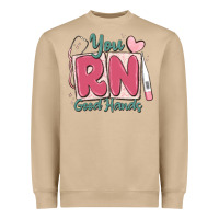Mushroom you rn good hands registered nurse Heavyweight Sweatshirt - MaliasSmallBusiness