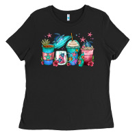 Black turtle coffee cups Ladies Tee - Zillion Design Studio