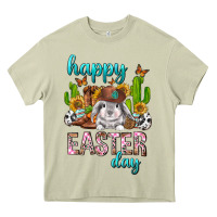 Mossy Happy Easter Day Rodeo Heavy Core Tee - Neo Western