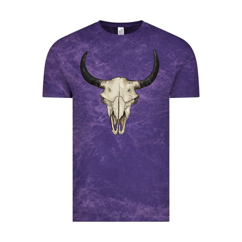Bull Skull Vintage Tee by BarkalooDesign | Teevron