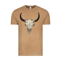 Vintage Camel bull skull Vintage Tee - BarkalooDesign