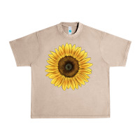 French Oak giganteus sunflower Urban Heavy Tee - LillyAllenDesigns