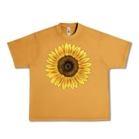 Peanut Butter giganteus sunflower Urban Heavy Tee - LillyAllenDesigns