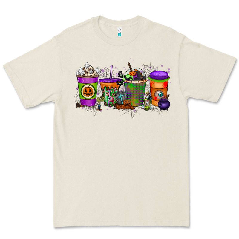 Halloween Coffee Drink Premium Tee by RacoonDesign | Teevron