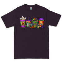 Plum Halloween Coffee Drink Premium Tee - RacoonDesign