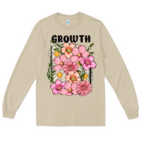 Mushroom growth flower Long Sleeve Tee - MaliasSmallBusiness